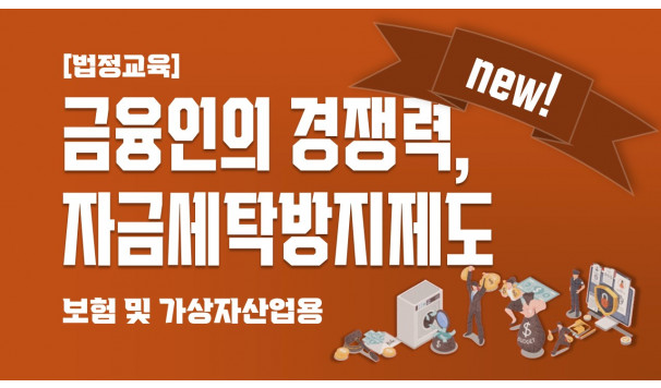 자금세탁방지제도 (보험 및 가상자산업권)